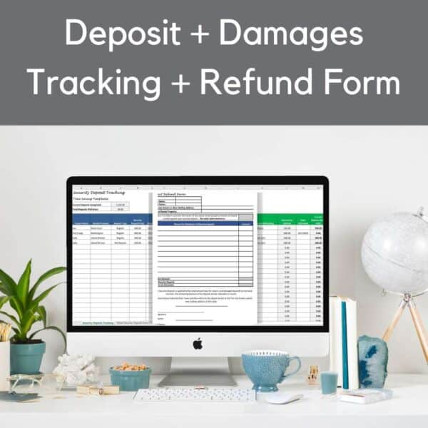 Rent Deposit Return Letter and Tracking, Security Deposit Deductions